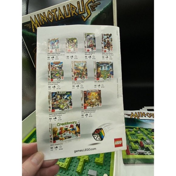 Lego Game Minotaurus 3841 Board Game Box Mini Figures Manuals READ - Picture 8 of 16